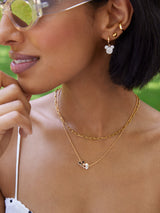 BaubleBar Mickey Mouse & Minnie Mouse Disney Better Half Necklace - Gold/Pavé - 
    Enjoy 20% off - This Week Only
  
