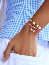 BaubleBar Mickey Mouse & Minnie Mouse Disney Better Half Bracelet - Gold/Pavé - 
    Ends Tonight: Enjoy 20% off
  
