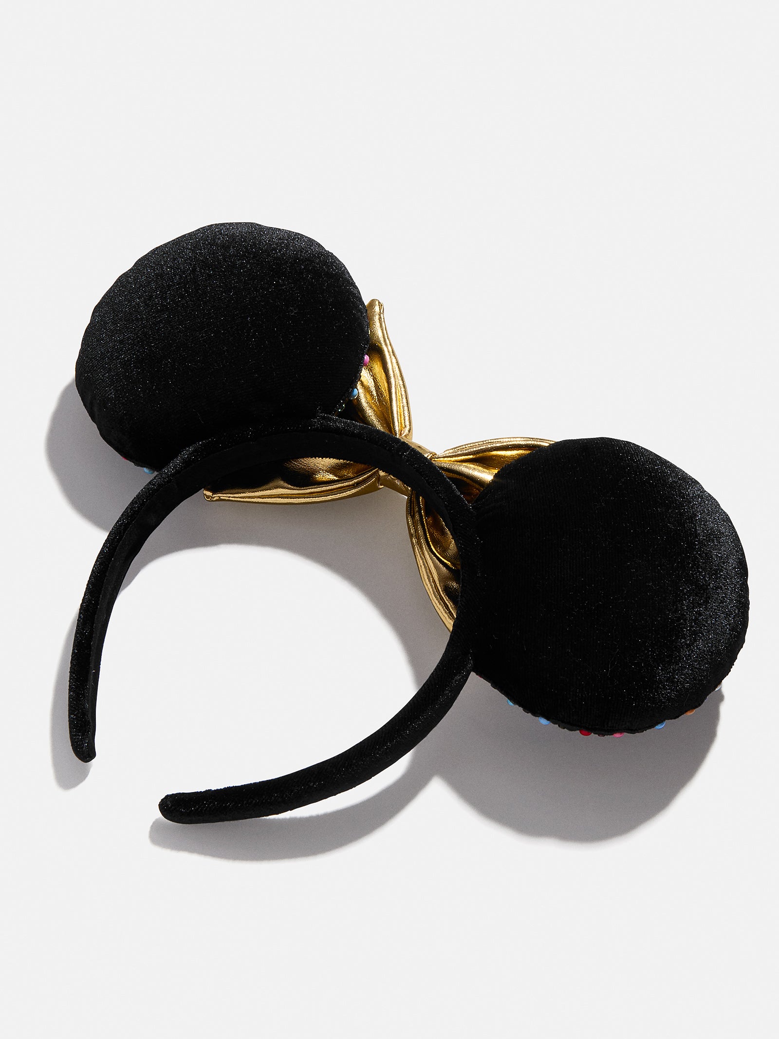 Disney Minnie Mouse Headband Brown Ears & Large Ribbon