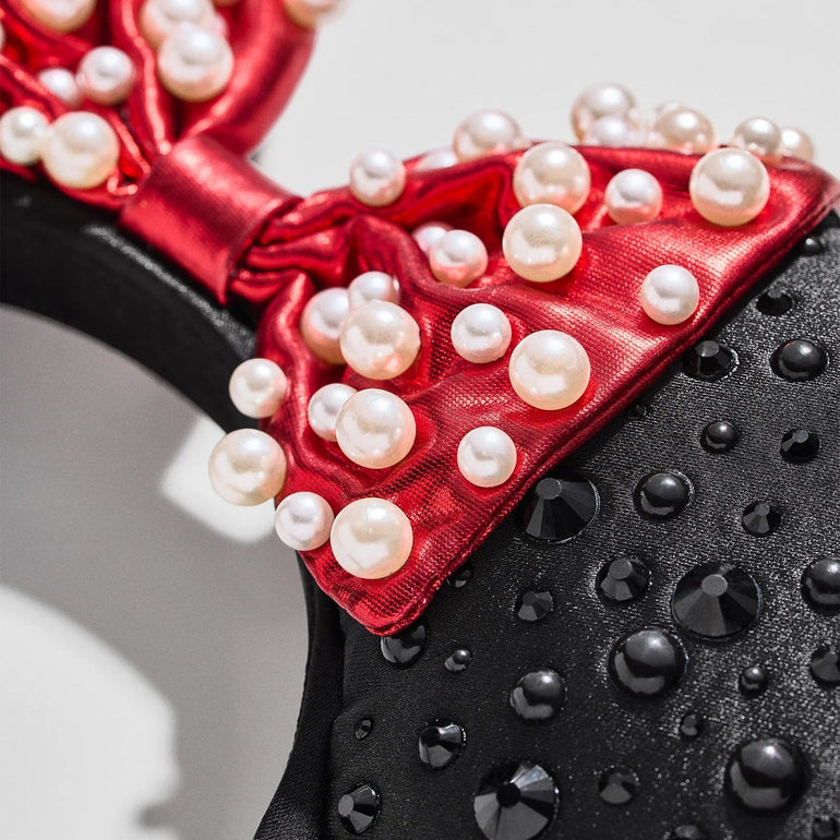 Disney Baublebar Minnie Mouse Polka Dot Ears Headband Baublebar Disney Minnie Mouse Celestial Star velvet Blue  main image 4