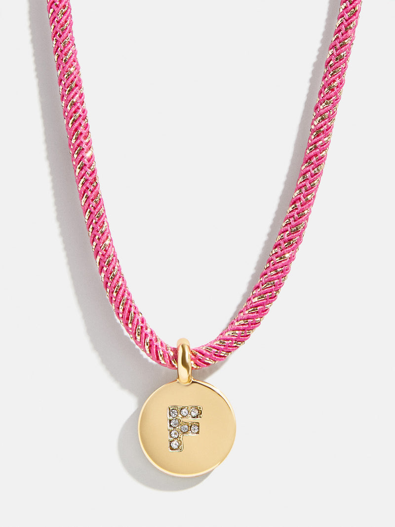 BaubleBar F - 
    Kids' initial necklace
  
