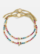 BaubleBar T - 
    Two kids' tennis bracelets
  
