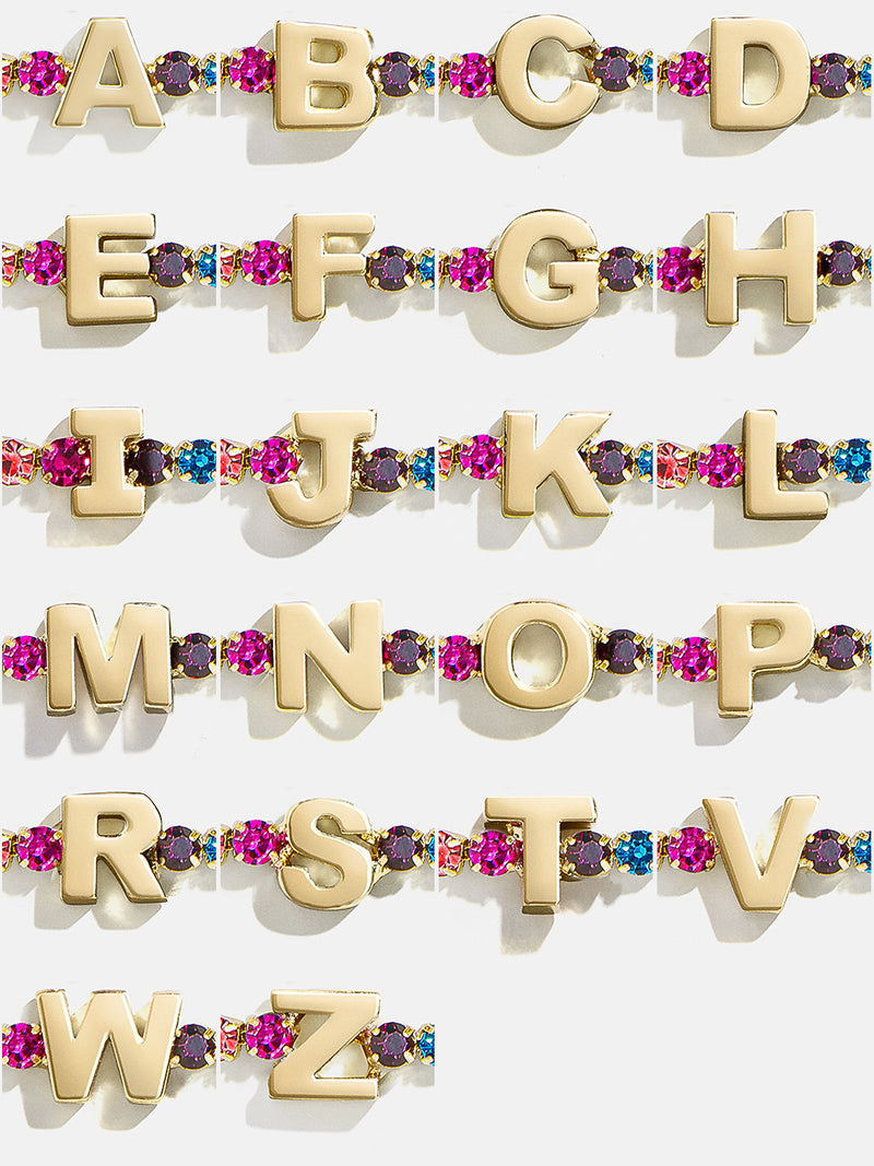 BaubleBar Kids' Initial & Heart Tennis Bracelet Set - Multi/Gold - 
    Ends Tomorrow: Enjoy 20% off
  
