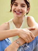BaubleBar Kids' Initial & Heart Tennis Bracelet Set - Multi/Gold - 
    Ends Tomorrow: Enjoy 20% off
  
