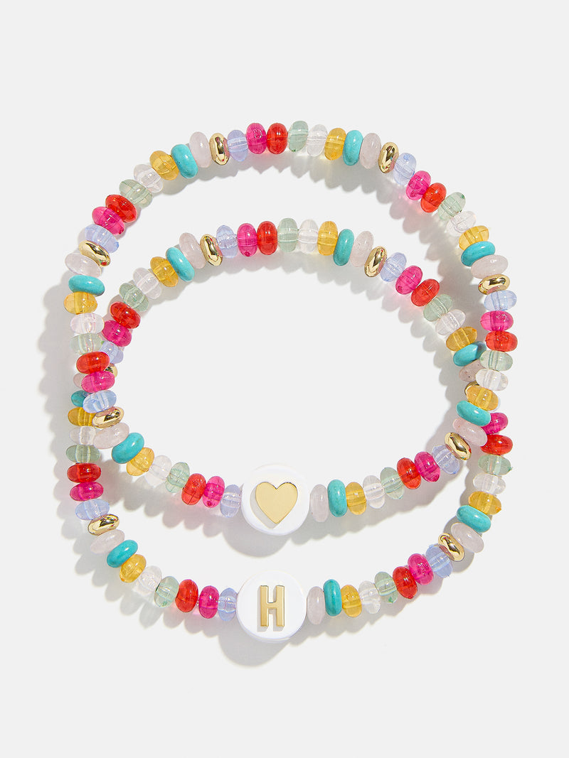 BaubleBar H - 
    Two kids' semi-precious stretch bracelets
  
