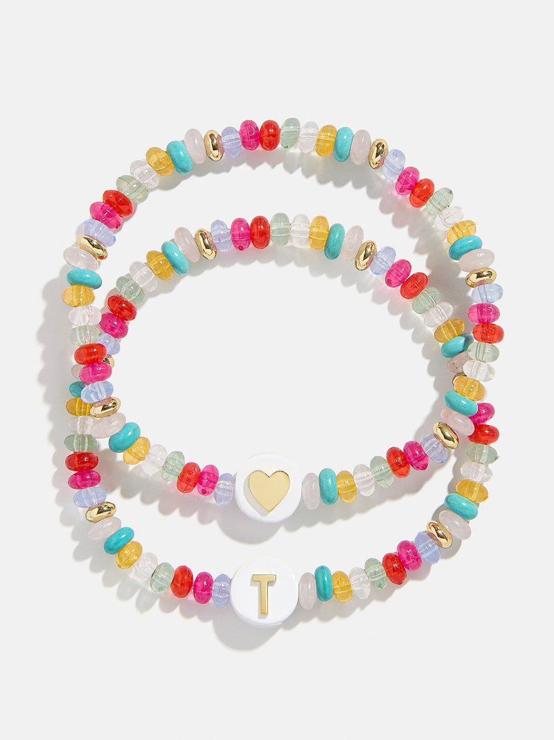 BaubleBar T - 
    Two kids' semi-precious stretch bracelets
  
