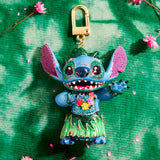 Stitch Disney Hula Bag Charm - Blue