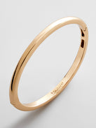 Nadia Classic Hinge Bangle - Classic Thin Gold