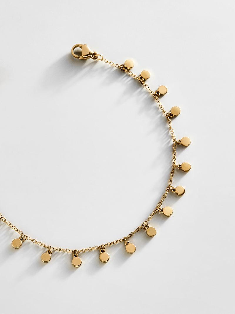 Clio Waterproof Anklet - Gold
