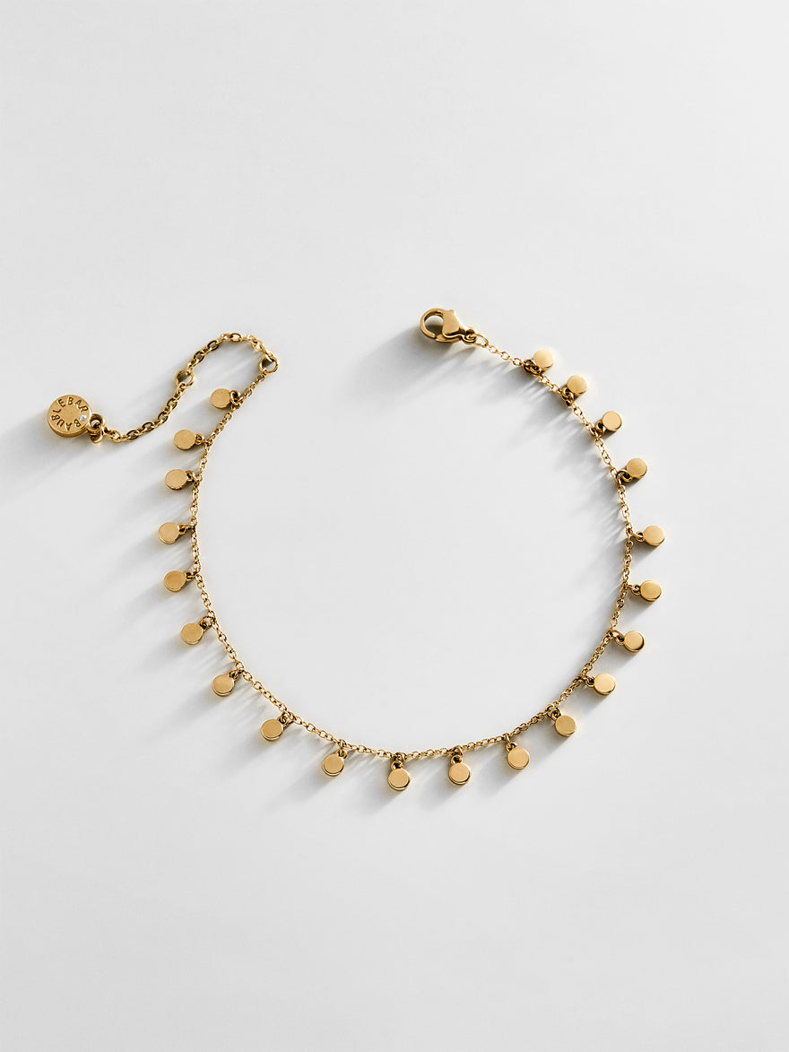 Clio Waterproof Anklet - Gold