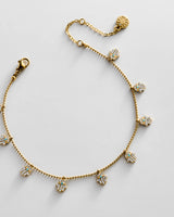BaubleBar Hamsa Waterproof Anklet - Hamsa - 
    Hamsa charm anklet
  
