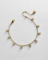 BaubleBar Hamsa Waterproof Anklet - Hamsa - 
    Hamsa charm anklet
  
