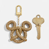 Mickey Mouse Disney Pretzel Bag Charm - Disney Pretzel Bag Charm