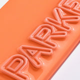 Fine Line Custom iPhone Case - Orange/Orange