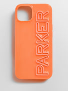Fine Line Custom iPhone Case - Orange/Orange