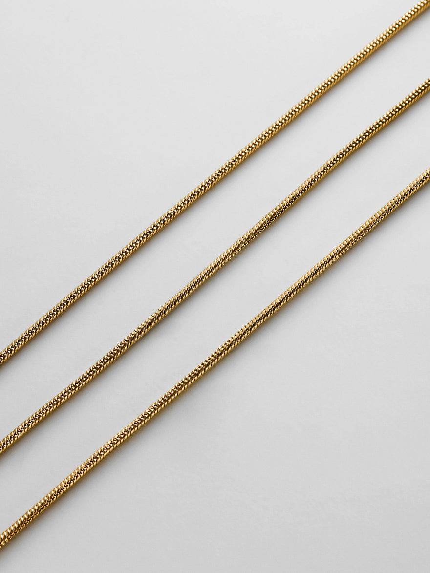Gemma Waterproof Layered Anklet - Gold