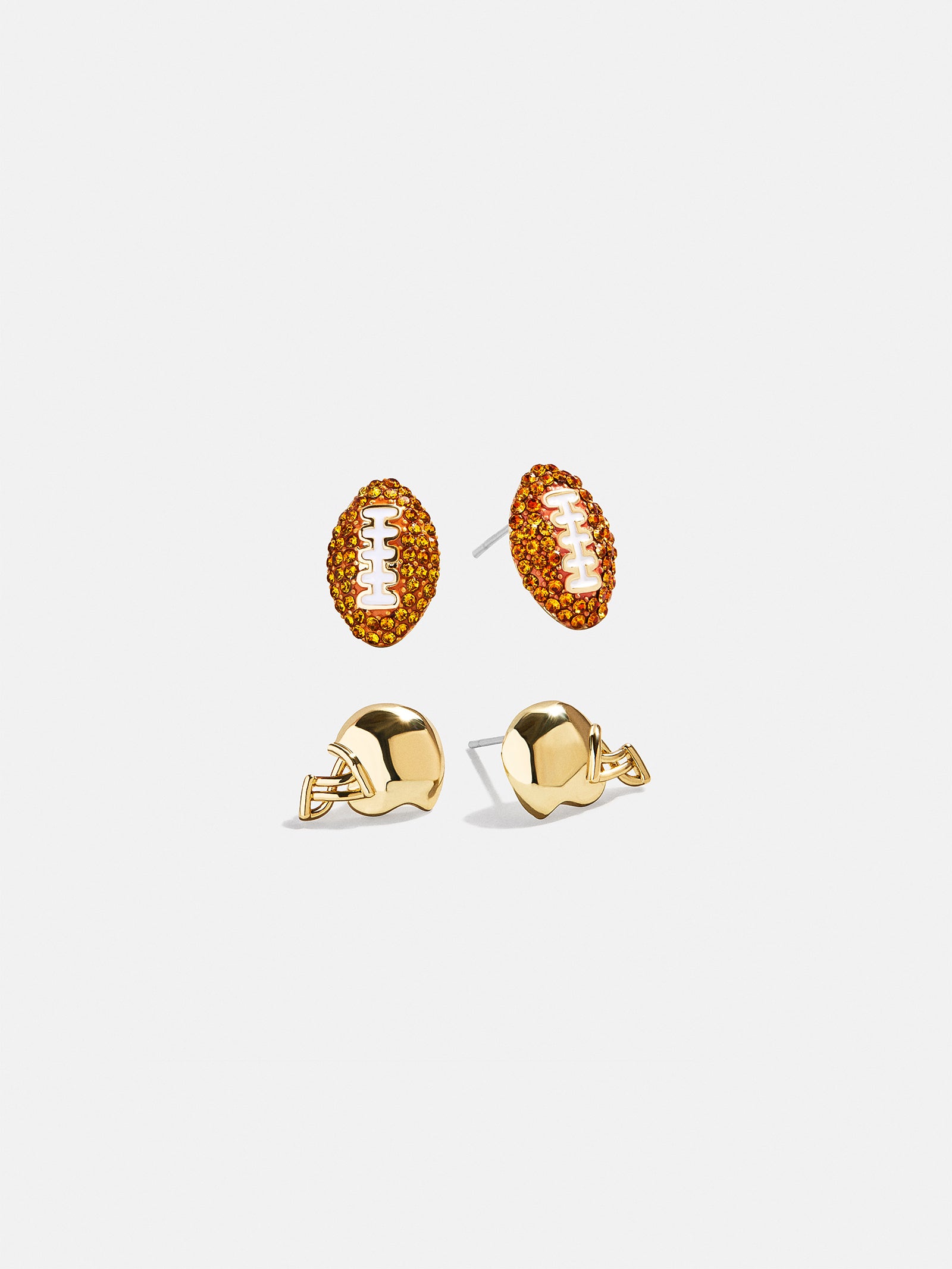 Draft Pick Earring Set - Football