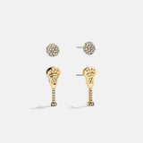 Around The World Earring Set - Lacrosse