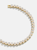 BaubleBar Brielle Bracelet - Ivory - 
    Beaded tennis bracelet
  
