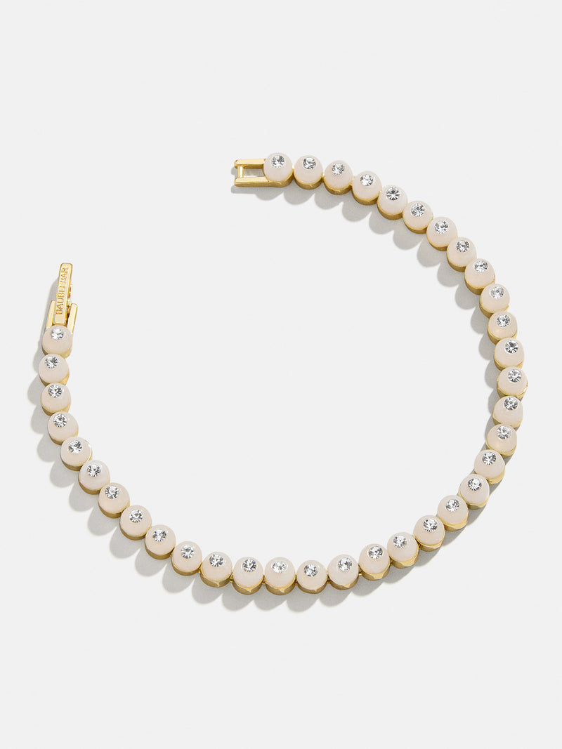 BaubleBar Brielle Bracelet - Ivory - 
    Beaded tennis bracelet
  
