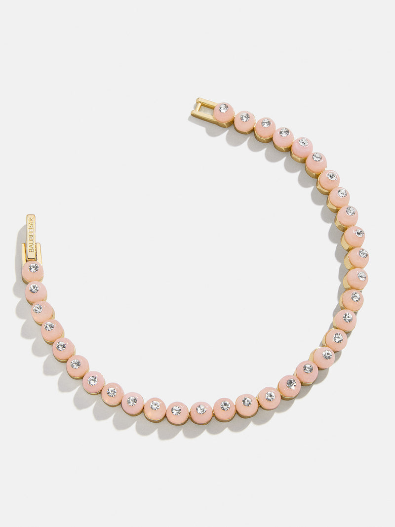BaubleBar Brielle Bracelet - Blush - 
    Beaded tennis bracelet
  
