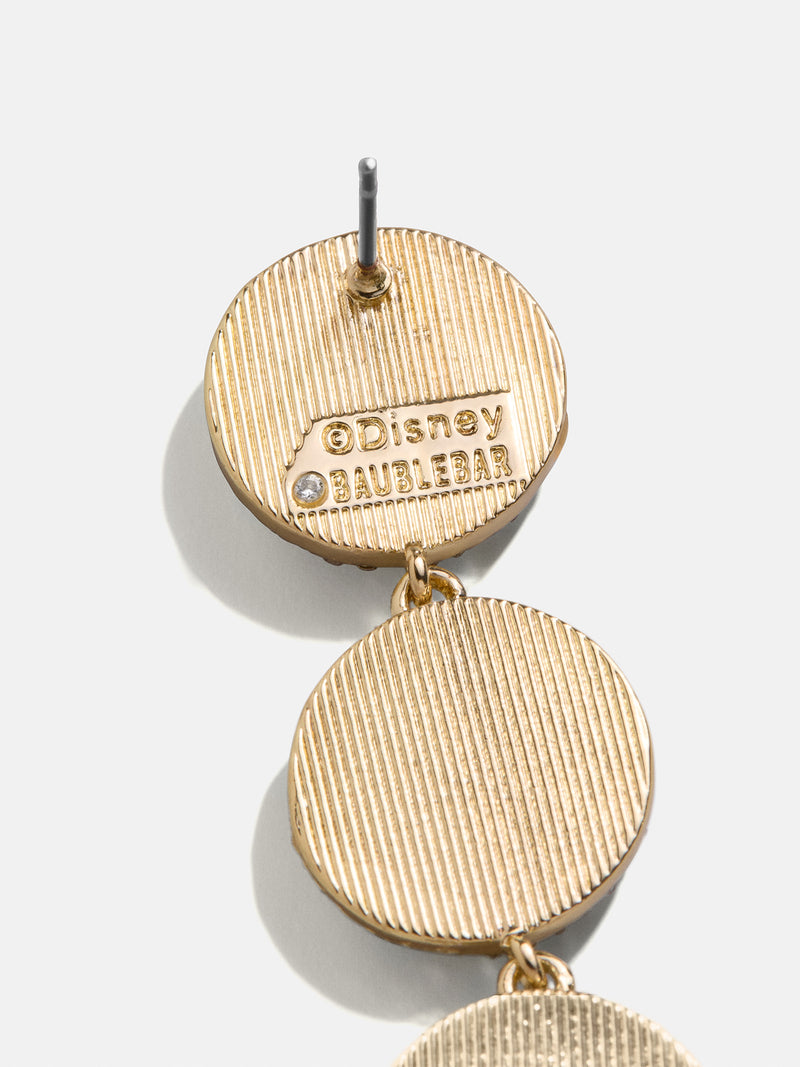 BaubleBar Mickey Mouse Disney Medallion Drop Earrings - Gold/Pavé - 
    Enjoy an extra 20% off sale - This Week Only
  
