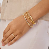 Mickey Mouse Disney Repeating Tennis Bracelet - Gold