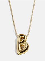 BaubleBar Bubble Initial Necklace - Gold - 
    Initial pendant necklace
  
