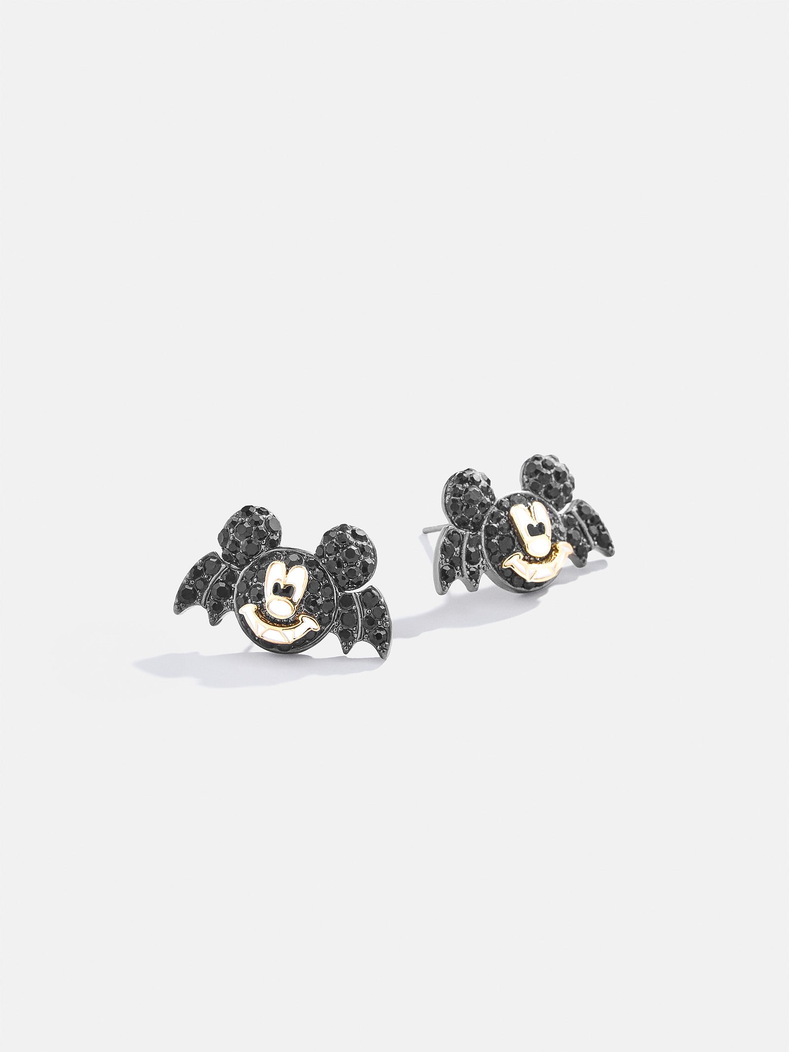 Black mickey mouse earrings online