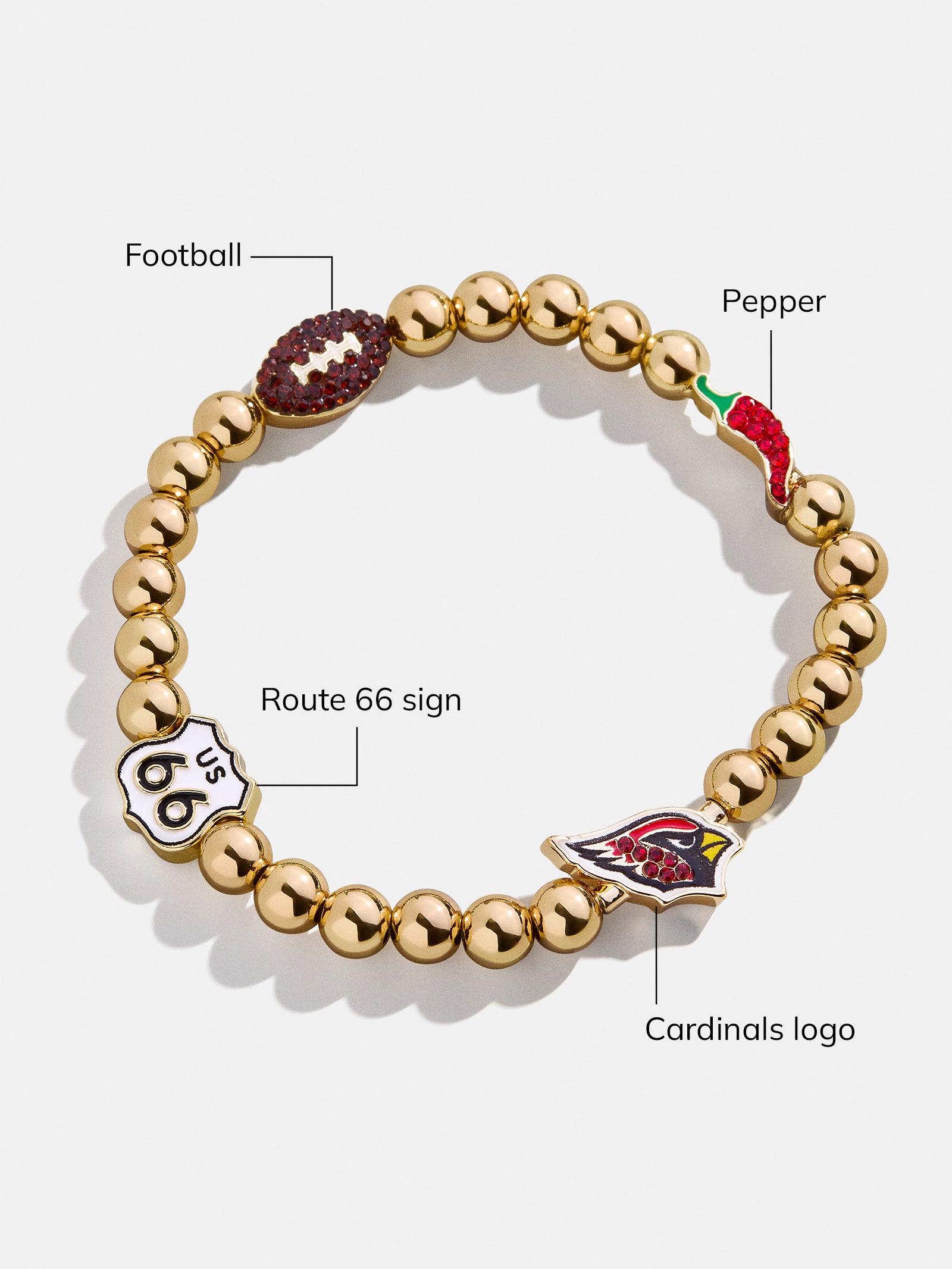 NFL Pisa Charm Bracelet - Arizona Cardinals – End-of-Season Sale