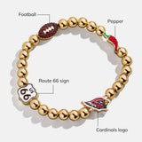 NFL Pisa Charm Bracelet - Arizona Cardinals