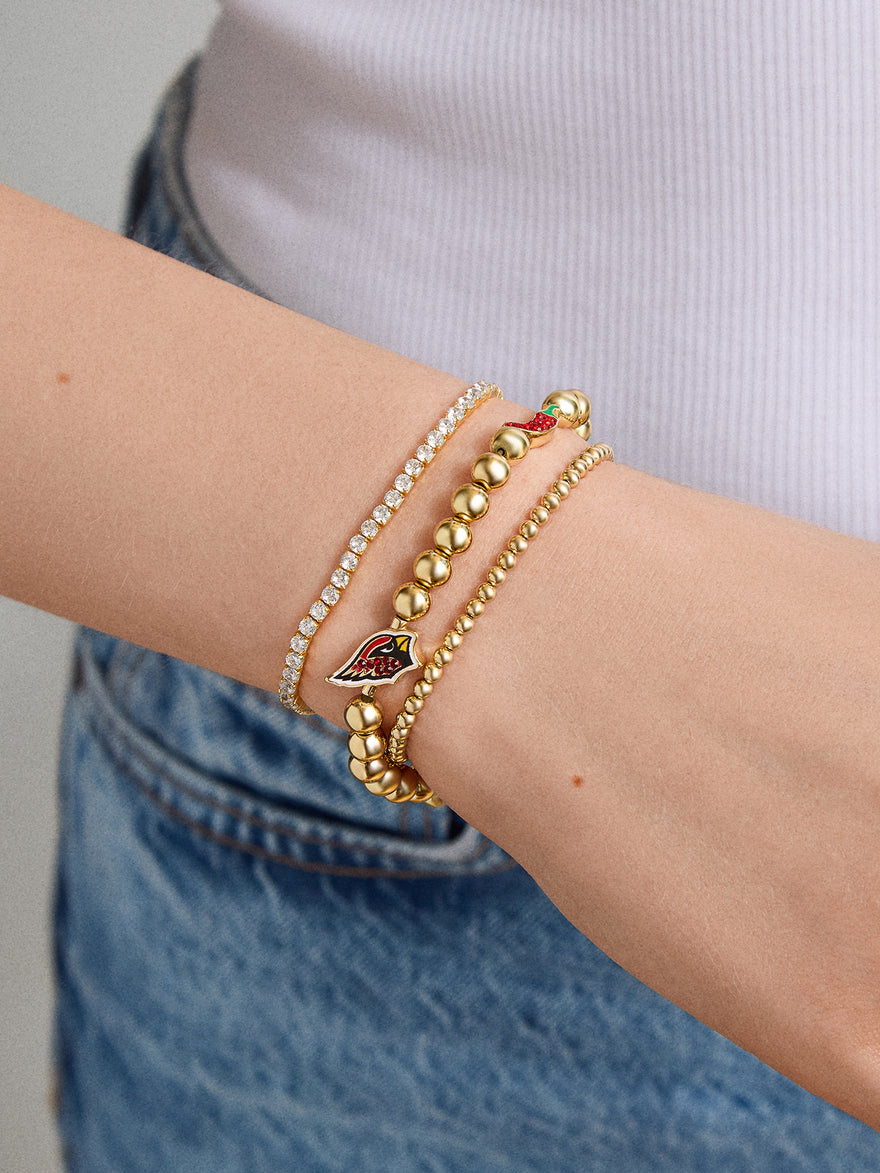 Arizona Cardinals NFL Pisa Charm Bracelet - Arizona Cardinals