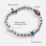 NFL Pisa Charm Bracelet - Dallas Cowboys