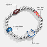 NFL Pisa Charm Bracelet - Indianapolis Colts