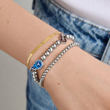 NFL Pisa Charm Bracelet - Tennessee Titans