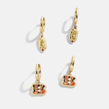 NFL Earring Set - Cincinnati Bengals