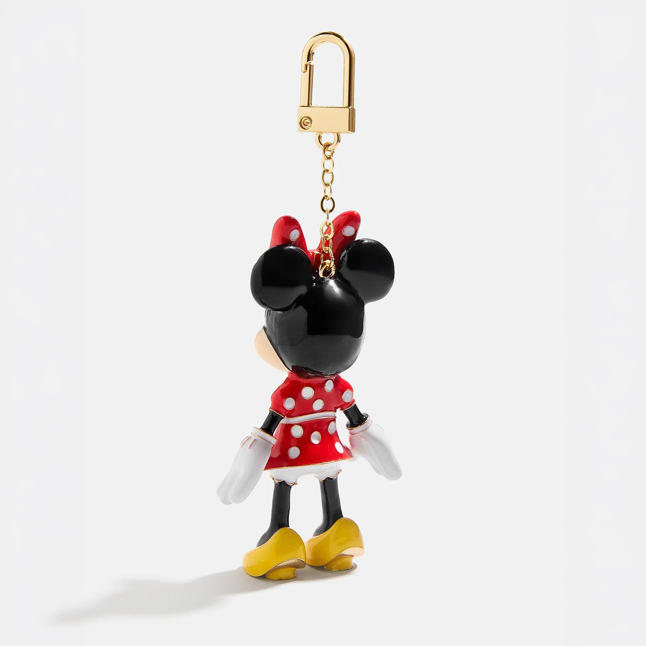 Disney Minnie Mouse Classic Enamel Bag Charm in Minnie Mouse