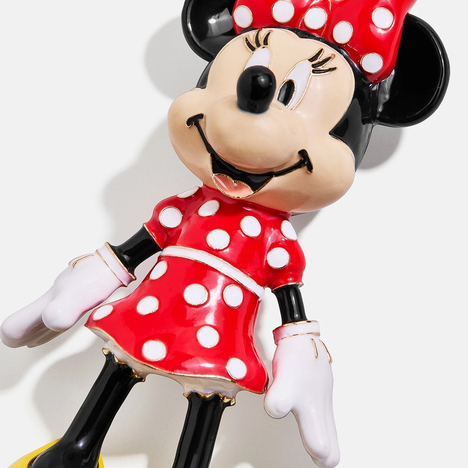 Disney Minnie Mouse Classic Enamel Bag Charm in Minnie Mouse