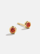 BaubleBar 18K Gold Birthstone Stud Earrings - Garnet - 
    Enjoy 20% off - This Week Only
  

