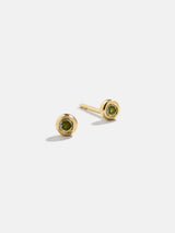 BaubleBar 18K Gold Birthstone Stud Earrings - Peridot - 
    Ends Tonight: Enjoy 20% off
  
