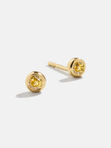 BaubleBar 18K Gold Birthstone Stud Earrings - Topaz - 
    Ends Sunday: Enjoy 25% Off
  
