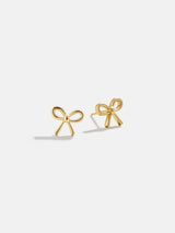 BaubleBar 18K Gold Just For Fun Earrings - Bow - 
    Ends Tomorrow: Enjoy 20% off
  
