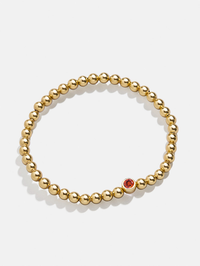 BaubleBar 18K Gold Birthstone Pisa Bracelet - Garnet - 
    Enjoy 20% off - This Week Only
  
