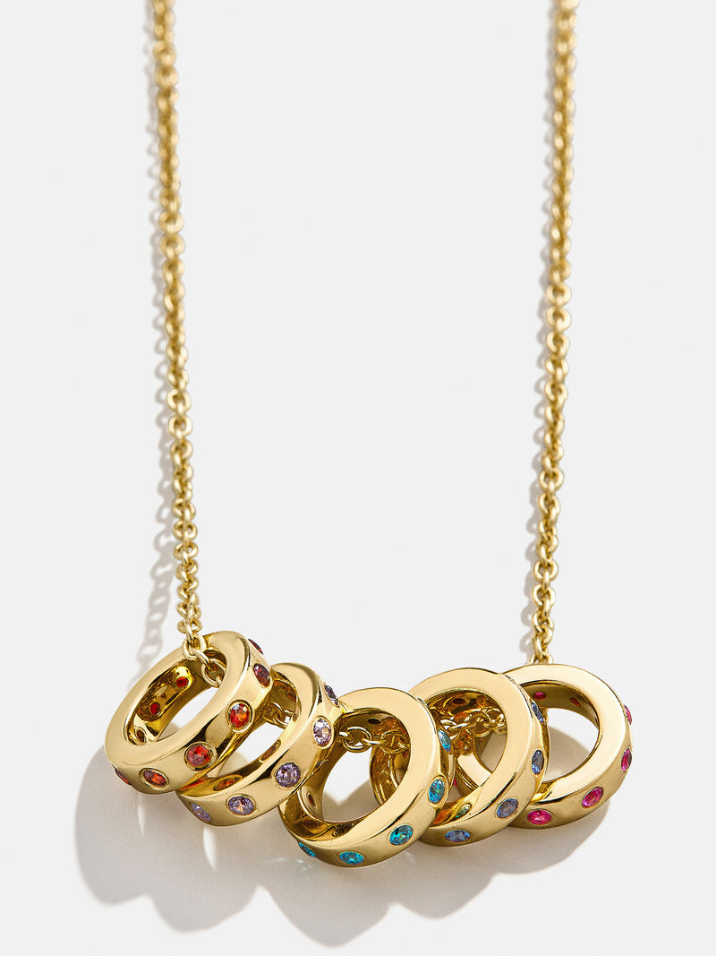 BaubleBar 18K Gold Birthstone Charm Necklace - Gold - 
    Enjoy 20% off - This Week Only
  
