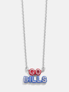 WEAR By Erin Andrews x BaubleBar Enamel Slogan Necklace - Buffalo Bills
