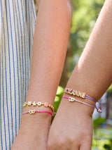 BaubleBar Kids' Forever Friends Bracelet Set - Purple/Pink - 
    Kids' heart bracelet set
  
