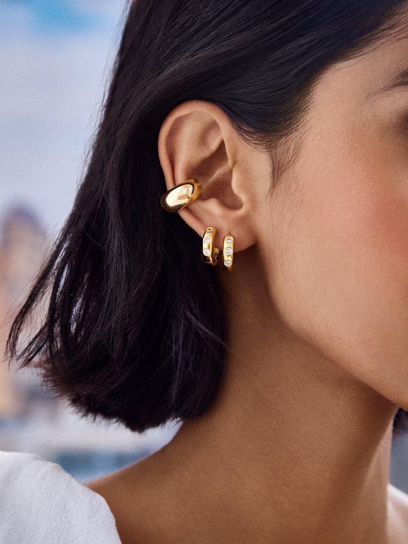 BaubleBar Sydney 18k Gold Birthstone Earrings - Crystal - 
    Enjoy 20% off - This Week Only
  
