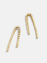 BaubleBar Misty 18K Gold Earrings - Gold/Pavé - 
    18K Gold Plated Sterling Silver
  
