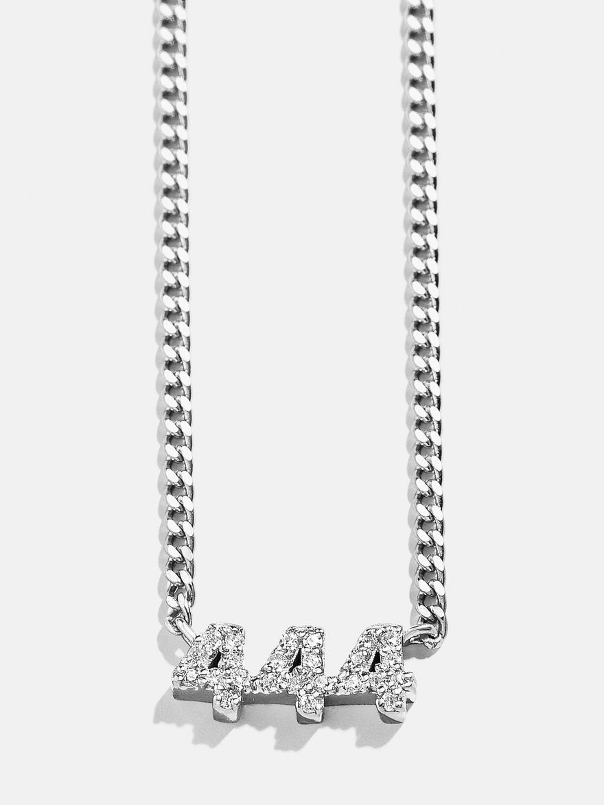variant:Sterling Silver. Pavé Cubic Zirconia Stones