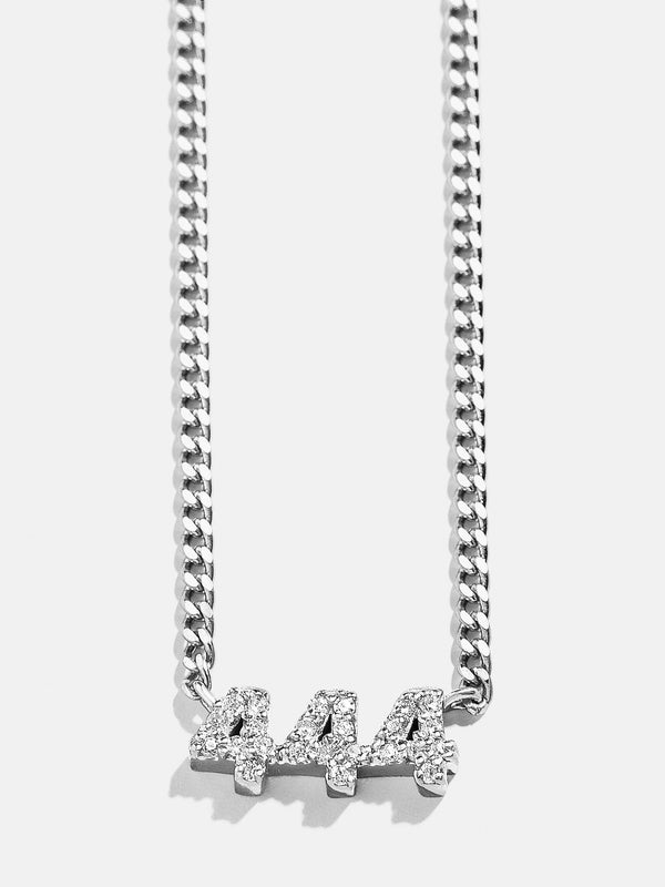 variant:Sterling Silver. Pavé Cubic Zirconia Stones